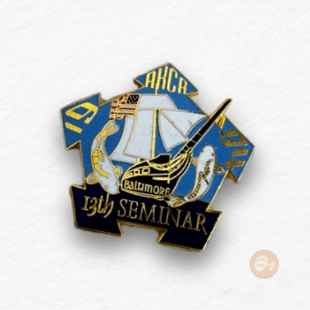 ARCA Baltimore 13th Seminar Lapel Pin Collectible Souvenir Nautical